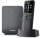 Telefon Yealink W77P, schnurlos, schwarz